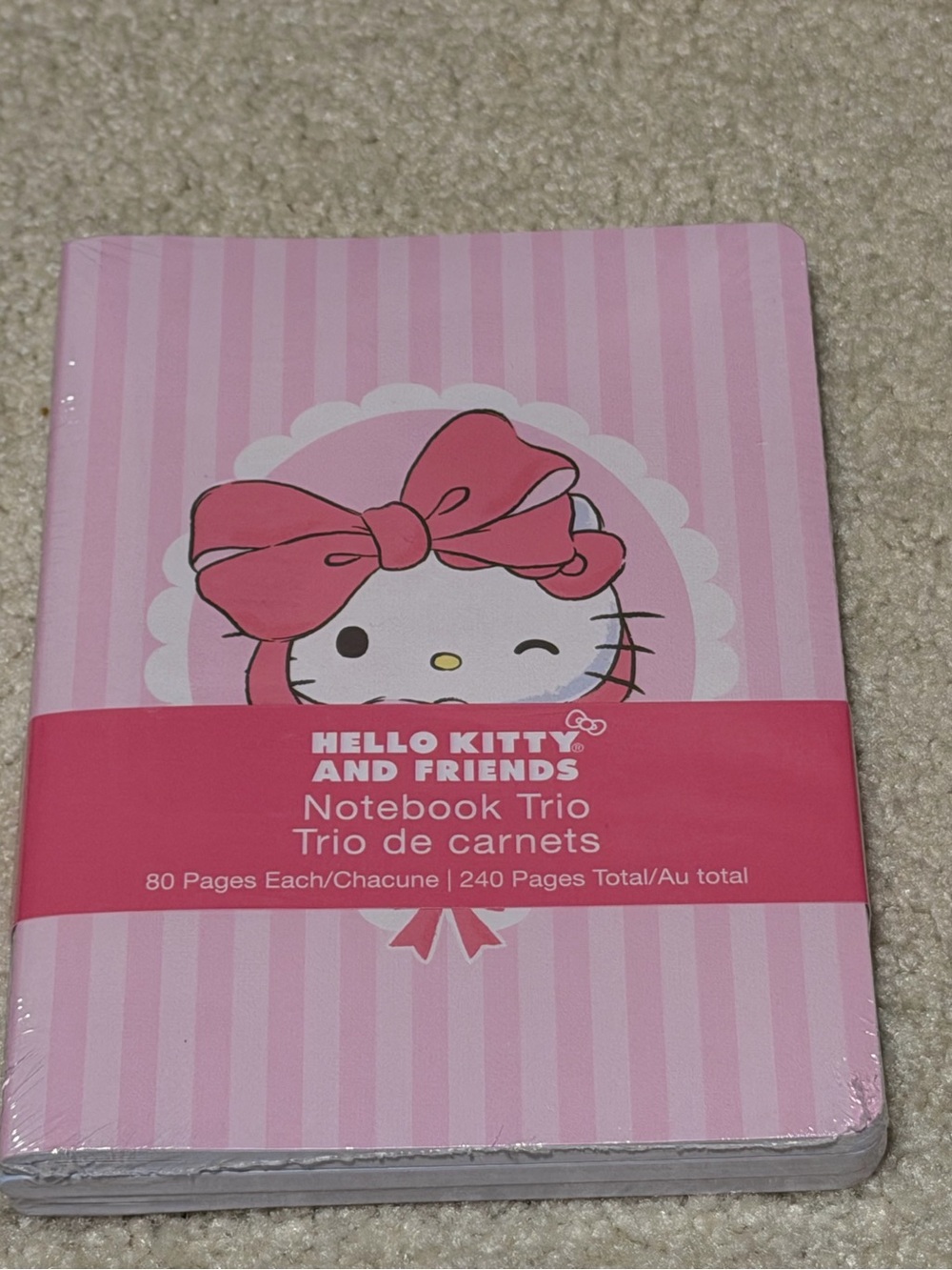 Hello kitty trio notebooks